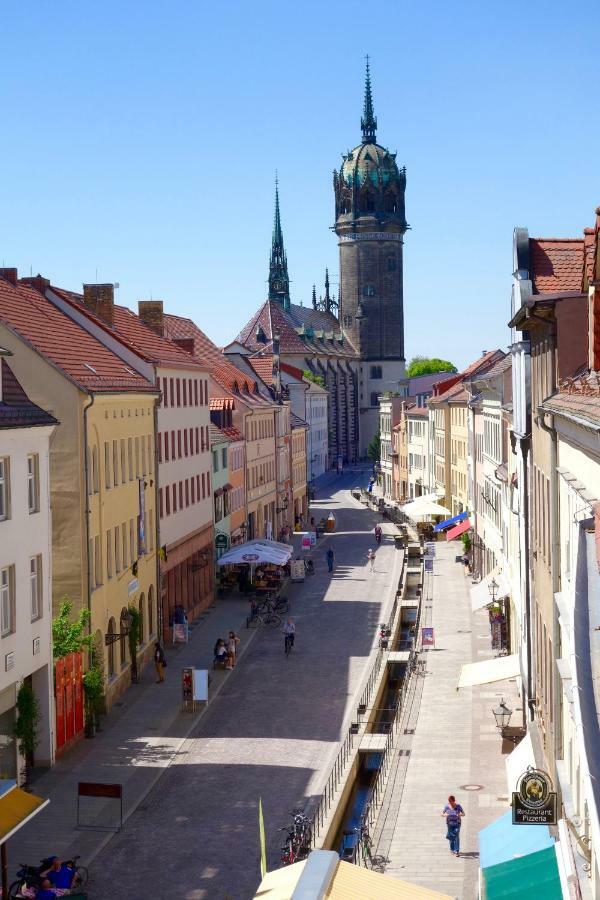 Wohnen Im Ehemaligen Kaminstudio Mit Klimaanlage Apartman Wittenberg Kültér fotó